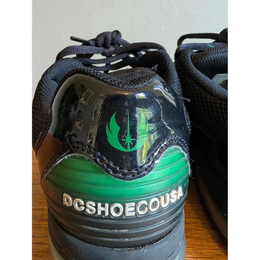 DC Shoes x Star Wars Versatile Luke Skywalker Black Green Skate Shoes ADYS200071